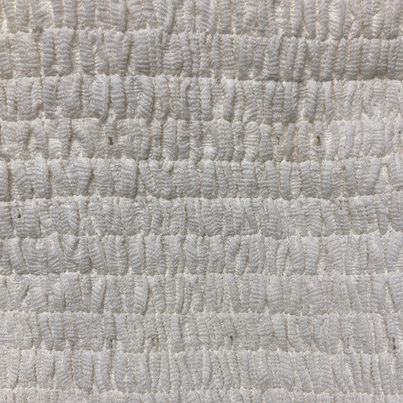 SHEIN White Textured Twist Knot Tube Top - Picture 7 of 8